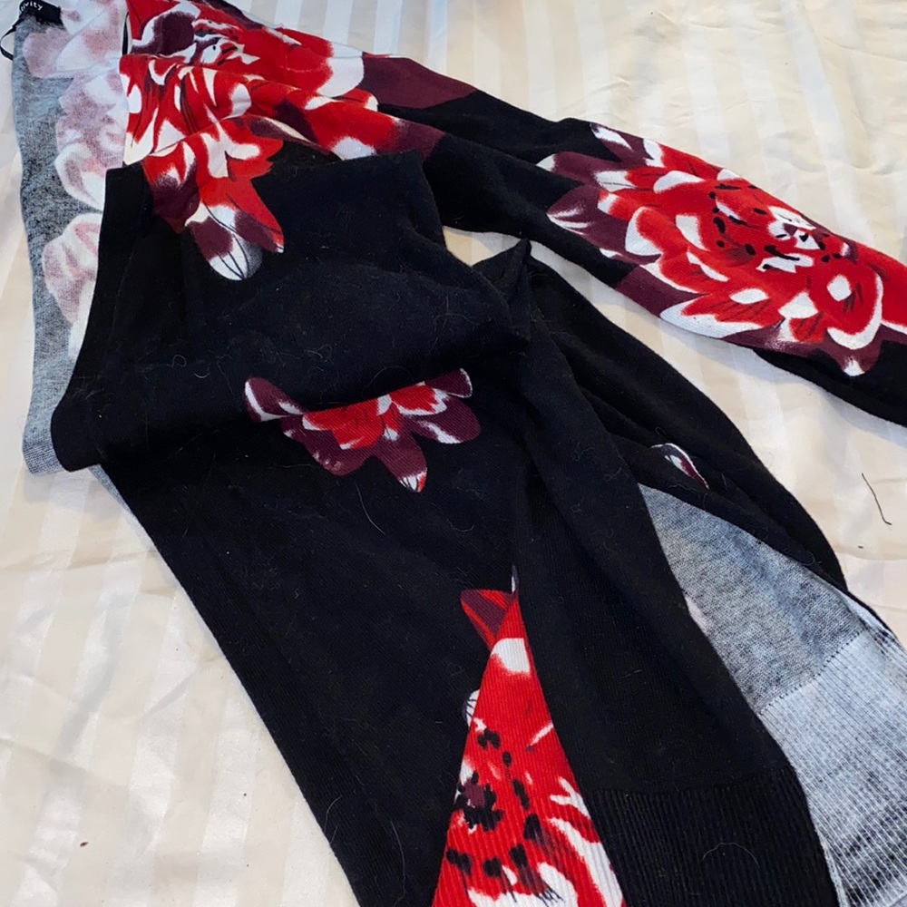 LONG Open Front Sweater